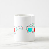 3Dメガネデザイン コーヒーマグカップ (中央)