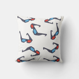 3Dメガネパターン装飾用クッション クッション