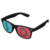 3Dメガネ風 レトロサングラス (アングル)