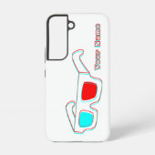 3Dメガネ –  SAMSUNG GALAXYケース (裏面)