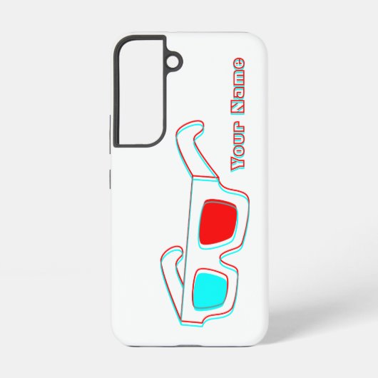 3Dメガネ –  SAMSUNG GALAXYケース (裏面)