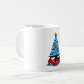 3Dメリークリスマス コーヒーマグカップ (正面左)