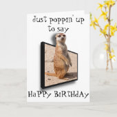 3Dメルカート |飛び起きて言ってくれ。任意の大事な行事 カード (黄色い花)