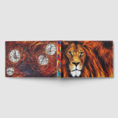 3Dモダンスタイルのデジタルアート ゲストブック (全面)