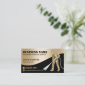 3Dモダンパワーウォッシャー圧力洗浄洗浄 名刺 (スタンド正面)