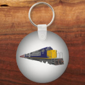 3Dモデル：貨物列車：鉄道：キーチェーン キーホルダー (正面)