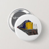 3Dモデル：貨物列車：鉄道： 缶バッジ (正面&裏面)