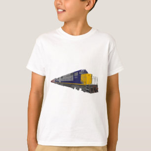 3Dモデル: 貨物列車: 鉄道: Tシャツ