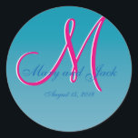 3dモノグラムブルーウォーター ラウンドシール<br><div class="desc">3dモノグラムブルーウォーター</div>