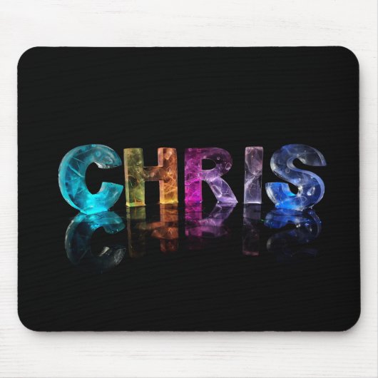 3Dライトの一流のクリス マウスパッド (正面)