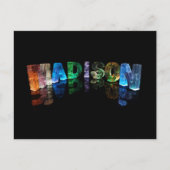 3DライトのMadisonという名前(写真) ポストカード (正面)