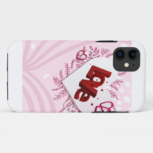 3Dラブ Case-Mate iPhoneケース (裏面(横))