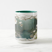 3Dランドスケープマグラップ昇華マグカップ マグカップ (中央)