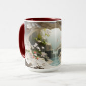 3Dランドスケープマグラップ昇華マグカップ マグカップ (正面左)