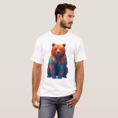 3DリアルベアTシャツ Tシャツ (正面フル)