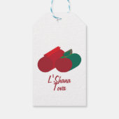 3Dリンゴとザクロのシャナトヴァ ギフトタグ (裏面)