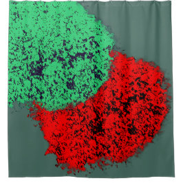 3Dルッキング銀河系!シャワーカーテン シャワーカーテン