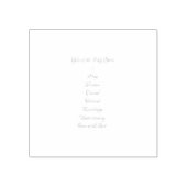 3Dルックで聖霊の贈り物 – ゴールデンスクリプト ラバースタンプ (インプリント)