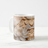 3Dルージングプリントのタンスイリー コーヒーマグカップ (正面左)