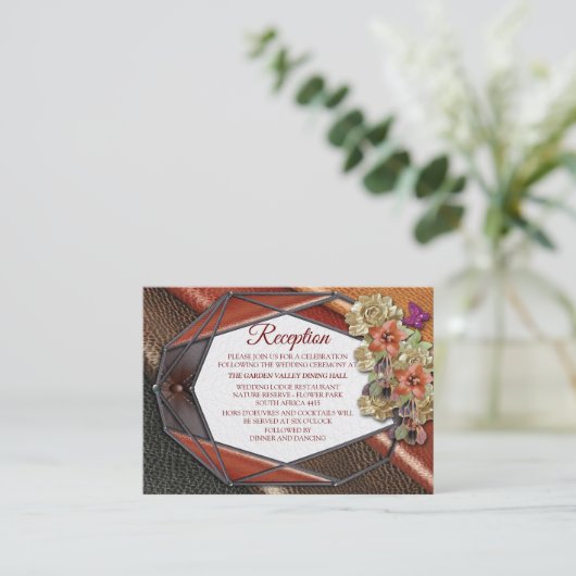 3Dレザーアカデミアデコール&カード エンクロージャーカード (スタンド正面)