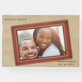 3Dレザーアカデミアデコール&カード ゲストブック