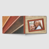 3Dレザーアカデミアデコール&カード ゲストブック (全面)