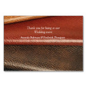 3Dレザーアカデミアデコール&カード テーブルナンバー (裏面)