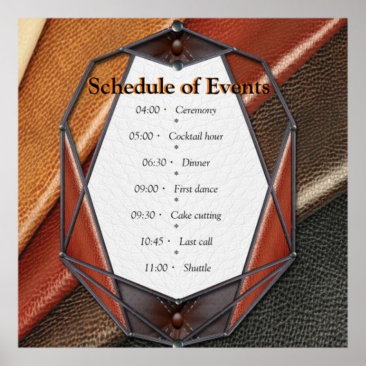 3Dレザーアカデミアデコール&カード ポスター (正面)