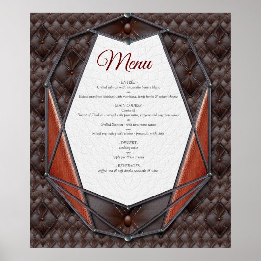 3Dレザーアカデミアデコール&カード ポスター (正面)