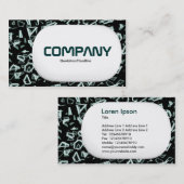 3Dロゼンジ06 名刺 (正面/裏面)