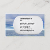 3Dロゼンジ – 海と空 名刺 (裏面)