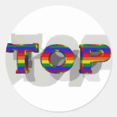 3D上面 ラウンドシール (正面)