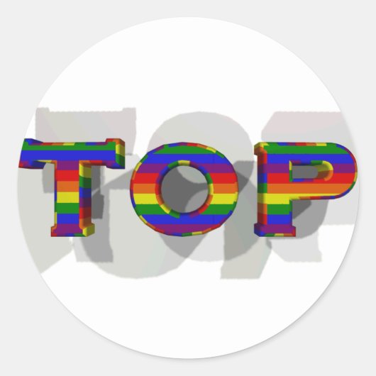 3D上面 ラウンドシール (正面)