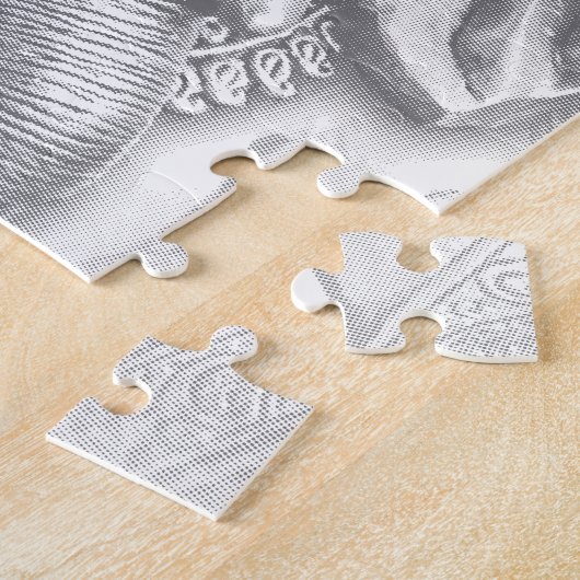 3d主Ganesha - Om ジグソーパズル (側面)