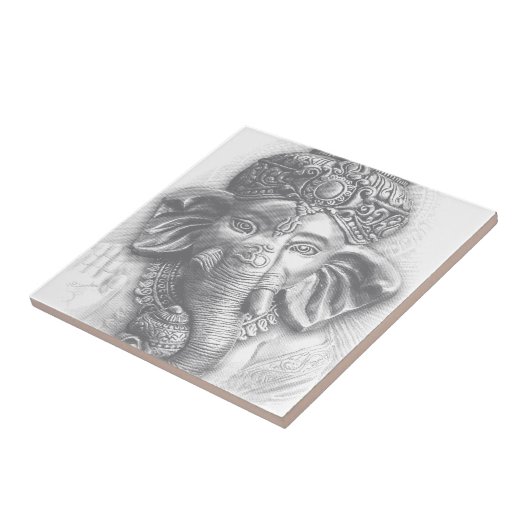 3d主Ganesha - Om タイル (側面)