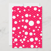 3D人魚の海の誕生日 招待状 (裏面)