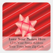 3D住所 シール (正面)