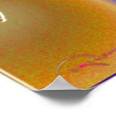 3D光学サイケデリックでトリップ ポスター (角)