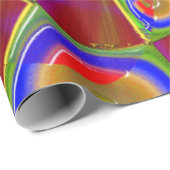 3D光学サイケデリックでトリップ ラッピングペーパー (ロールコーナー)