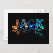 3D光源のジャックという名前（写真） ポストカード (正面/裏面)