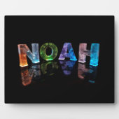 3D光源のノアの名前（写真） フォトプラーク (正面)