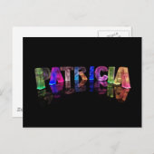 3D光源のパトリシアという名前(写真) ポストカード (正面/裏面)