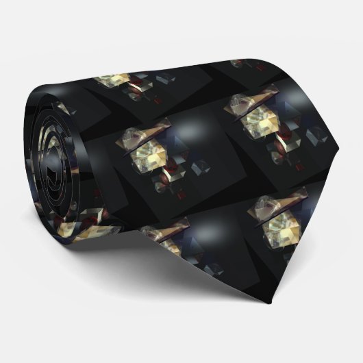 3D写実的なイメージのタイ ネクタイ (ロール)
