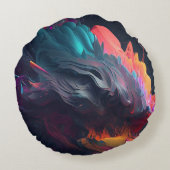 3D写真カスタム設計 ラウンドクッション (裏面)