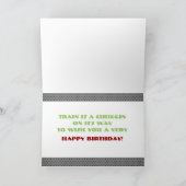 3D列車 カード (内部)