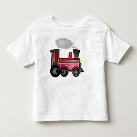 3D列車 トドラーTシャツ (正面)