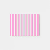 3D効果モダン付きネオンストライプピンク色の ポストイット (正面)