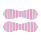 3D効果モダン付きネオンストライプピンク色の 野球ボール (パネル)