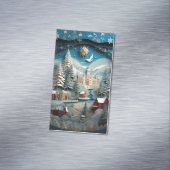 3D効果抽象芸術の背景 マグネット名刺 (インサイチュ)