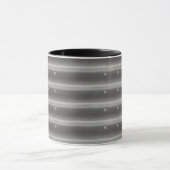 3D効果鋼メタルコーヒーマグ マグカップ (中央)